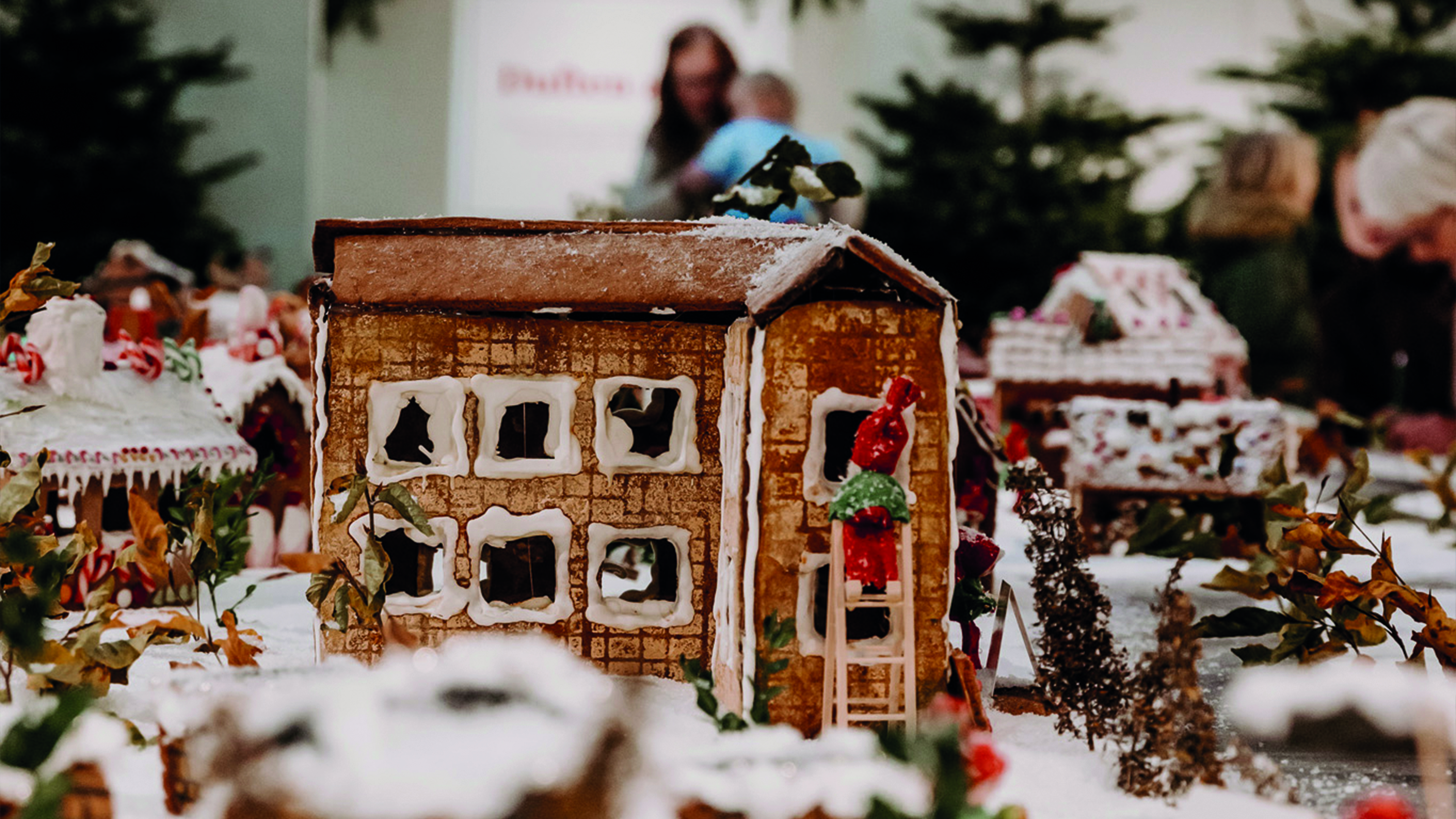 The Gingerbread Town in Middelfart - gingerbread gnome landscape