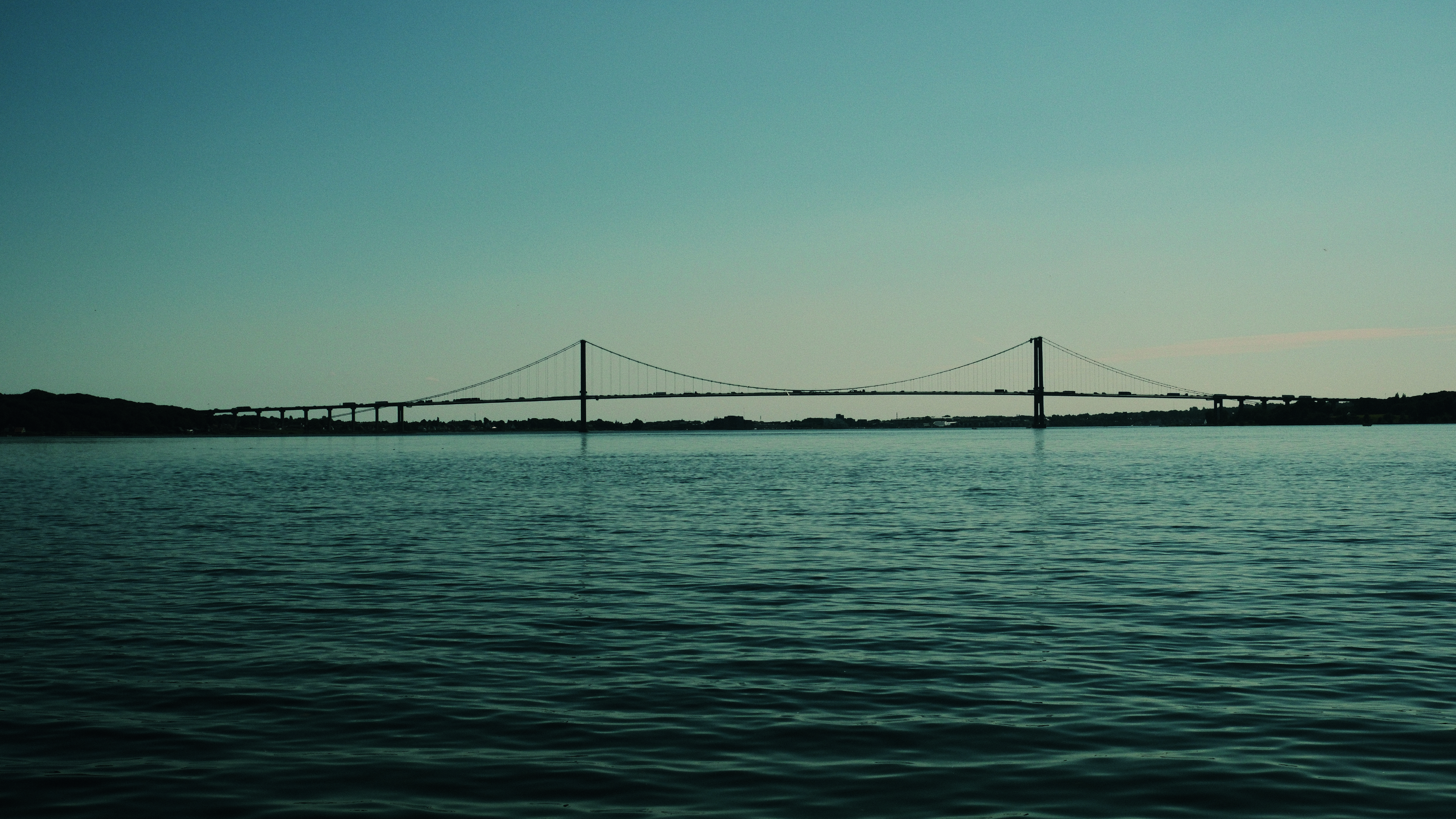 die neue Little Belt Bridge, gesehen von Strib
