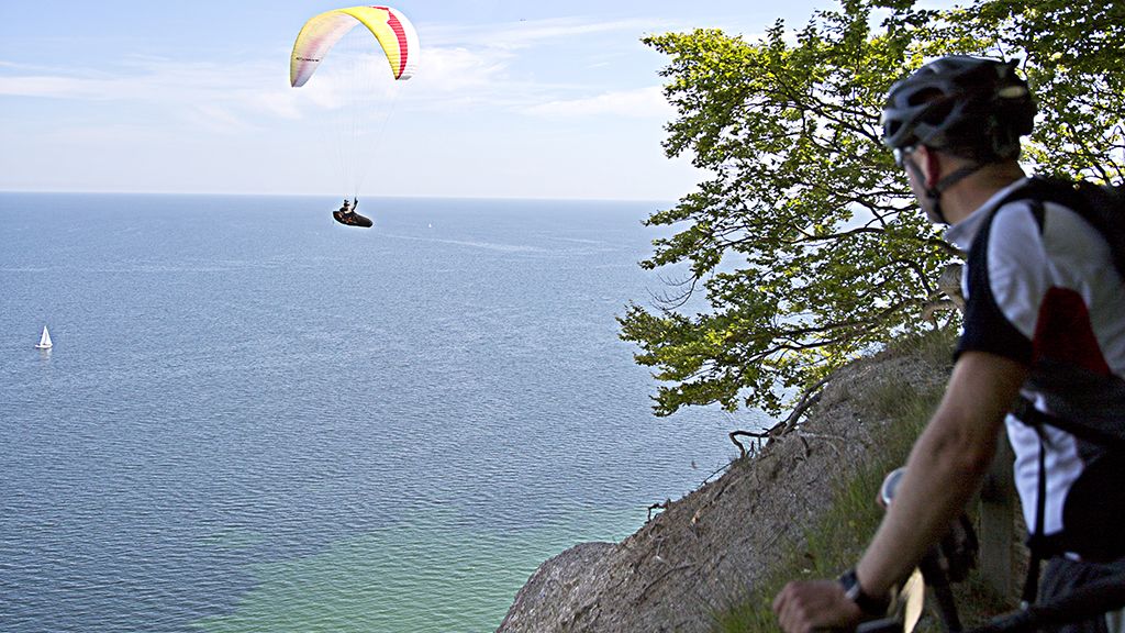 Mountain Bike i Klinteskoven