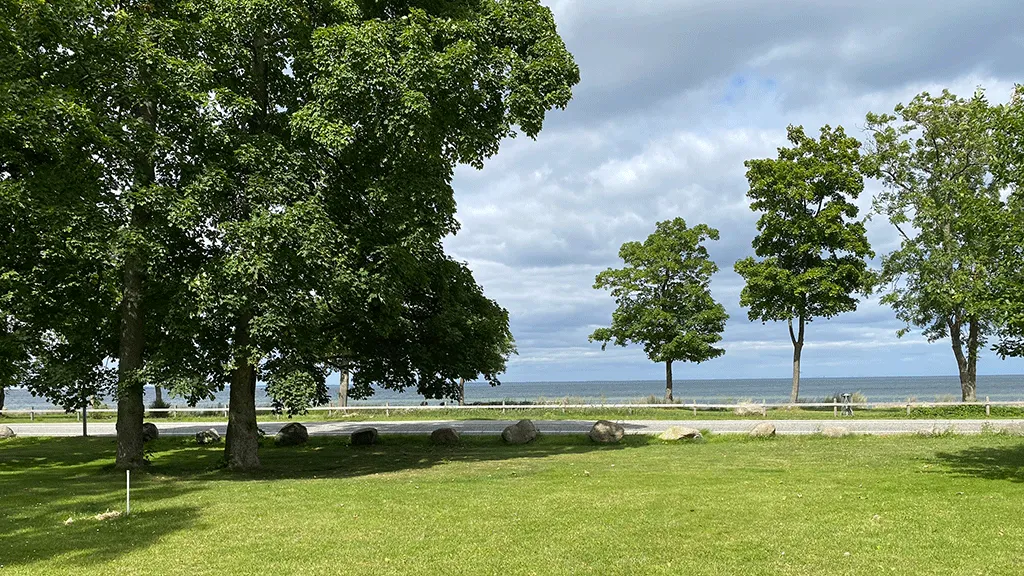 Solgård parken - views of the sea