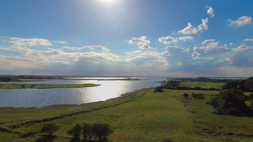 Udsigt over vestmøn