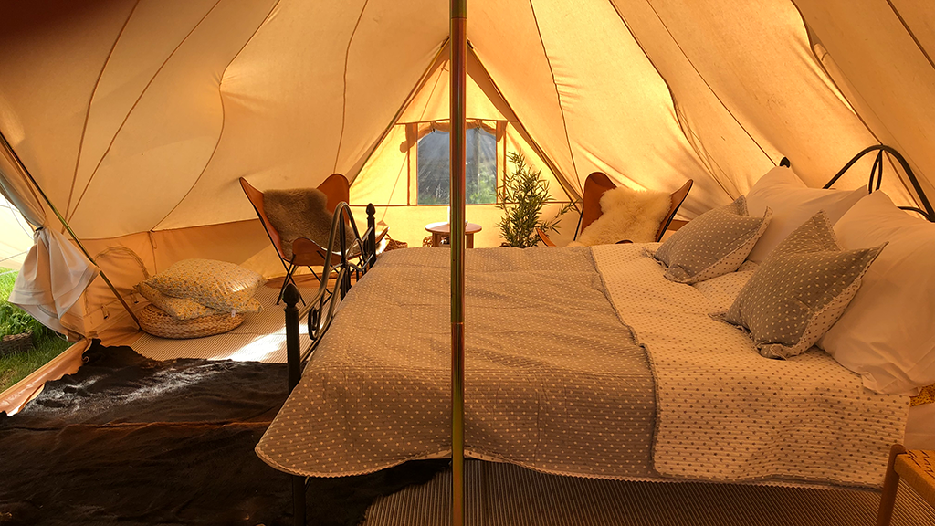 Knabstedgaard glampingtelt