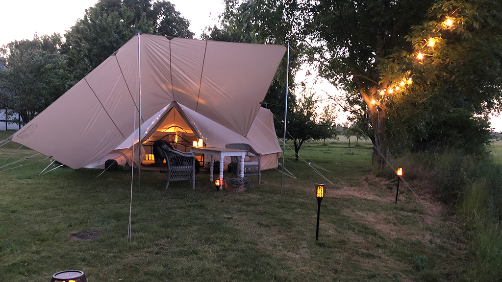 Knabstedgaard glampingtelt