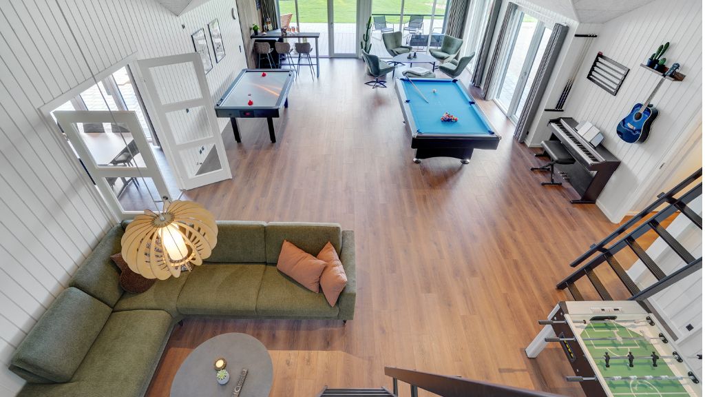 Holiday house from the inside