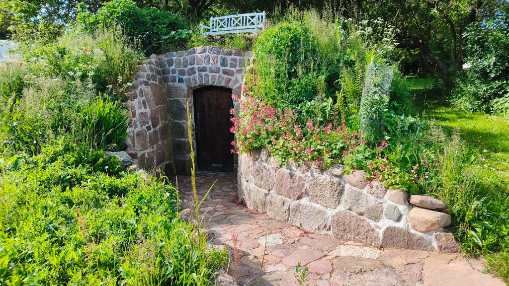 Danmarks største runde køkkenhave