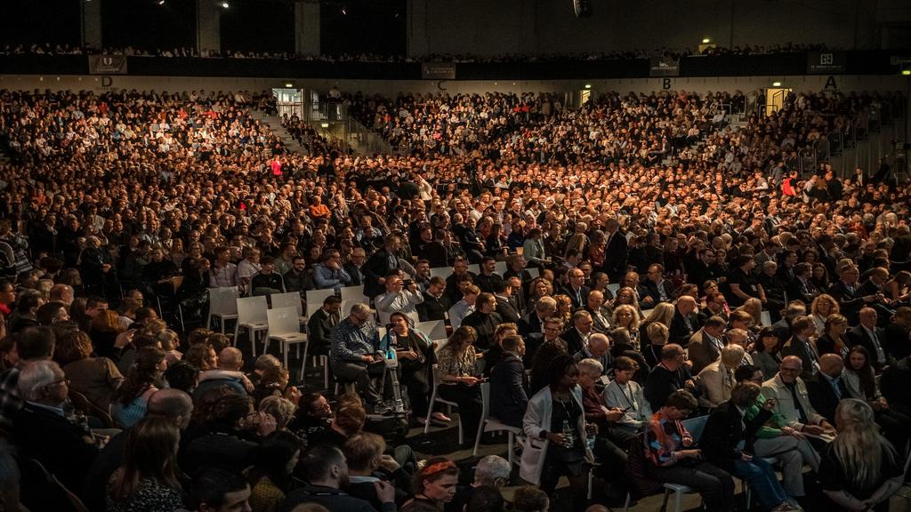 Barack Obama i Arena Næstved