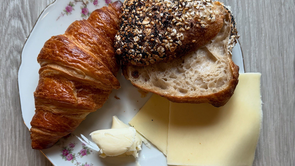 Præstø Bageri & Præstø Is, morgenmadstallerken