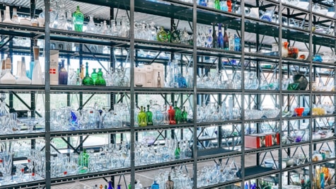 Holmegaard Værk glasudstilling