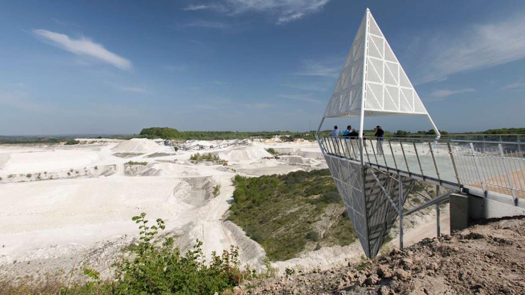 Faxe Kalkbrud Prismet udsigt