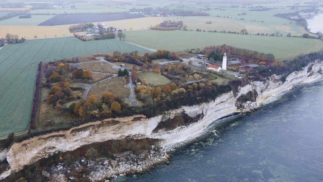 Stevns Klint - Stevns Fyr - Luftfoto