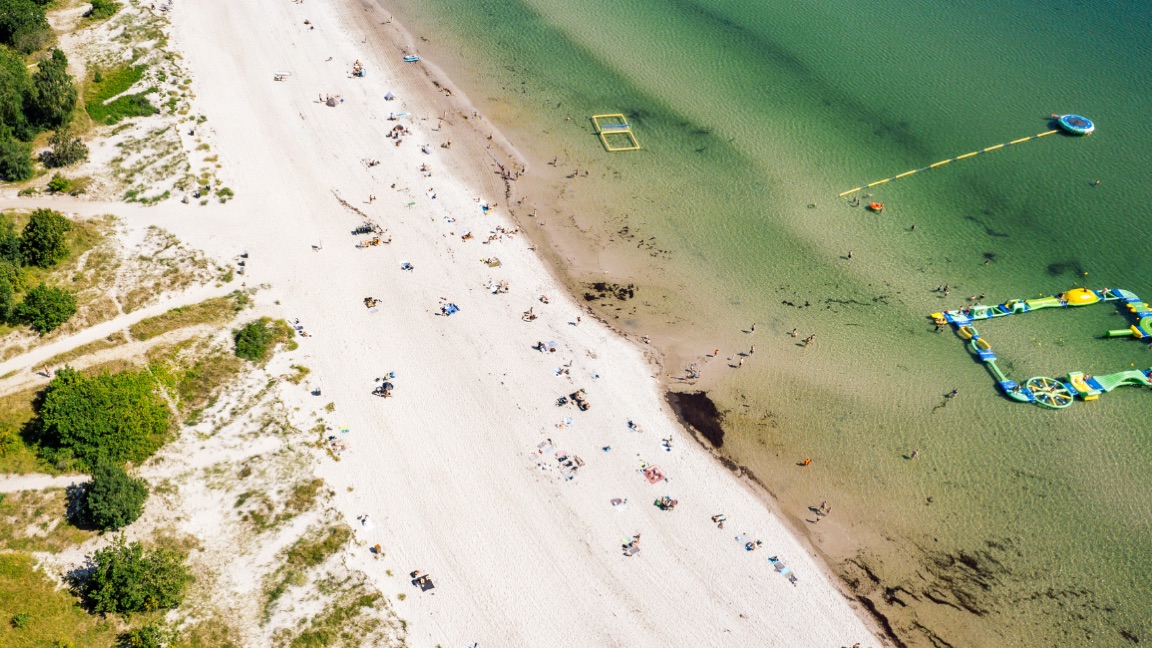 Feddet Strand Resort - Strand luftfoto