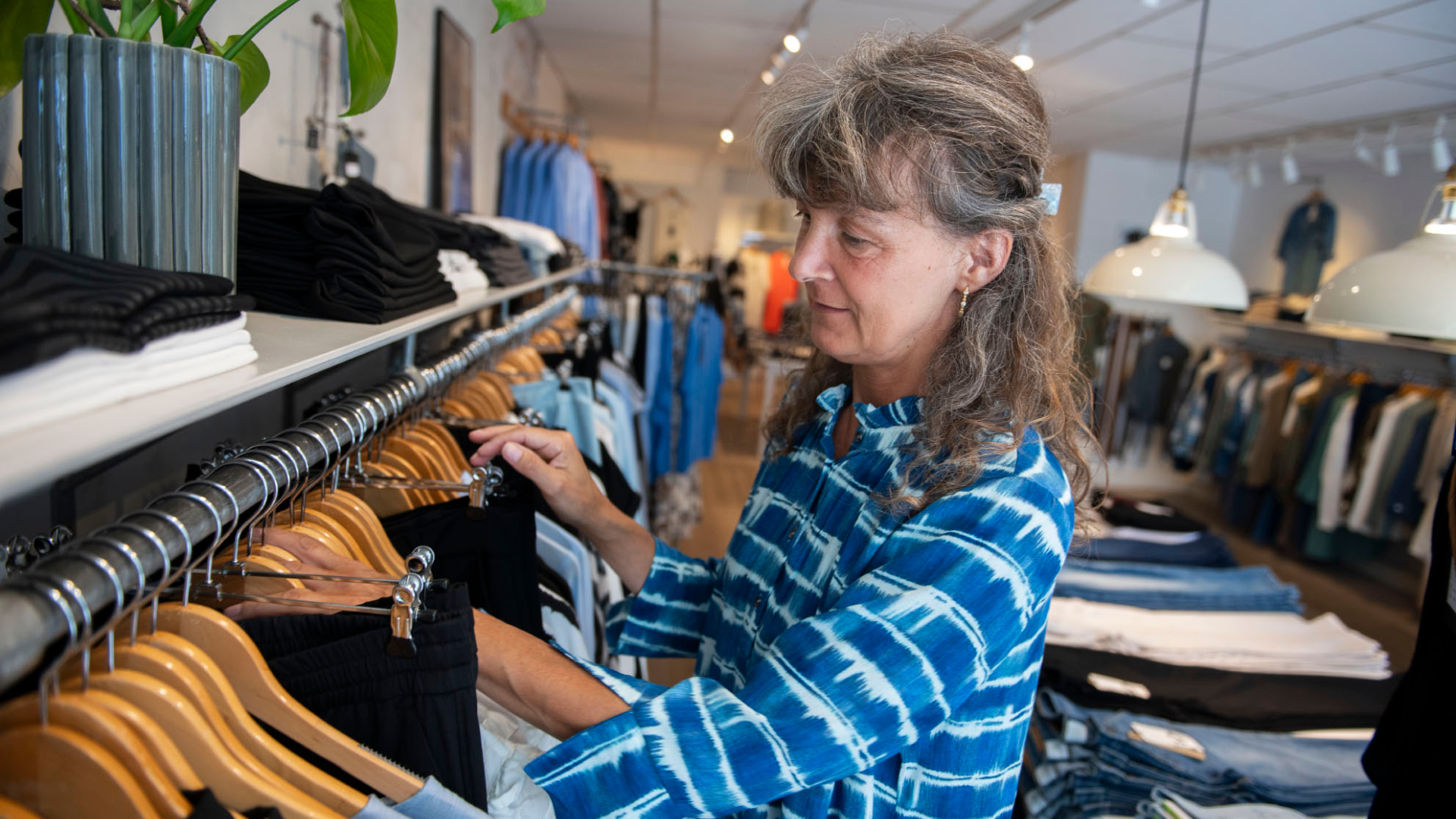 Tøjbutik i Præstø