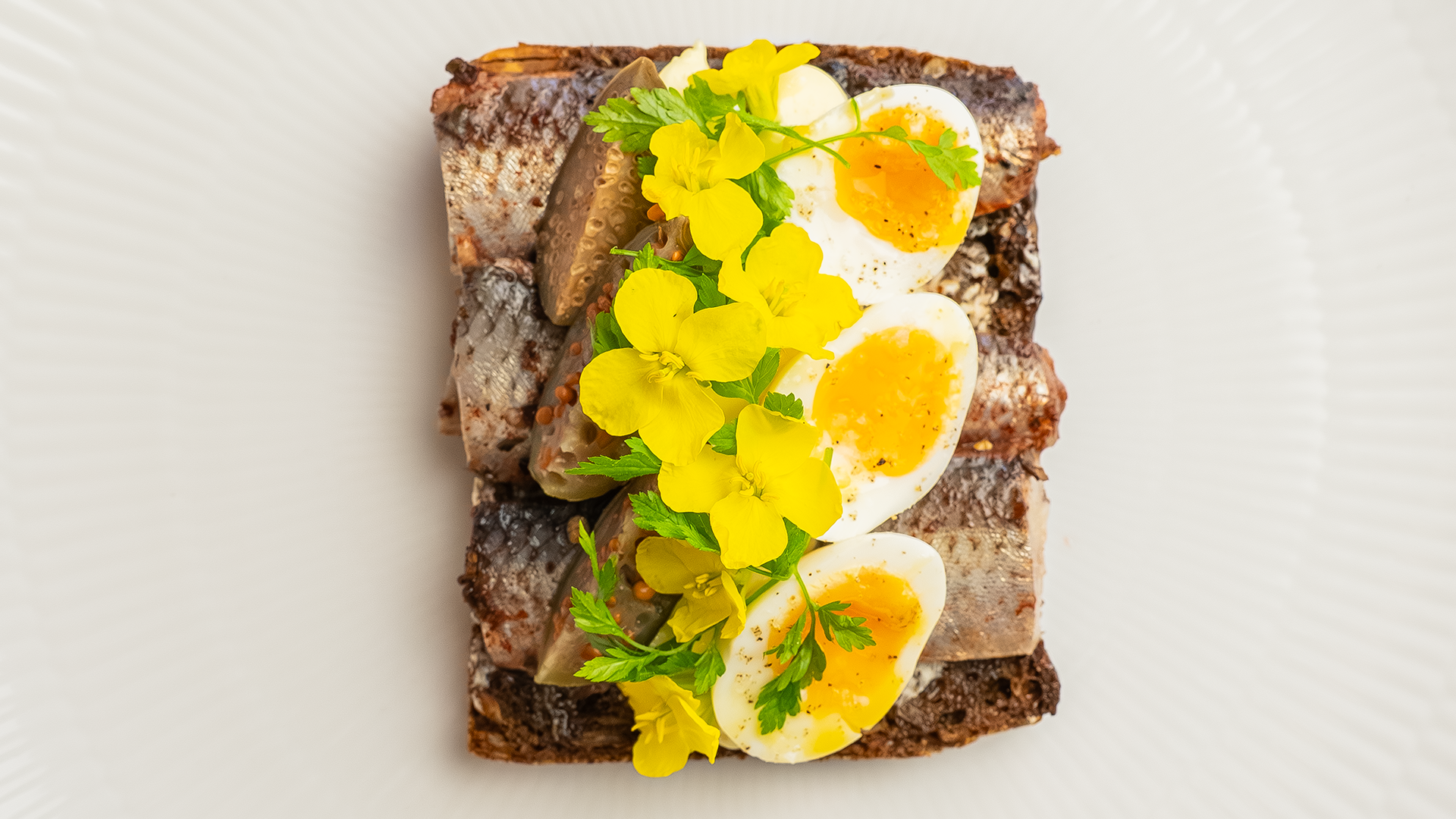Danish open-faced sandwiches