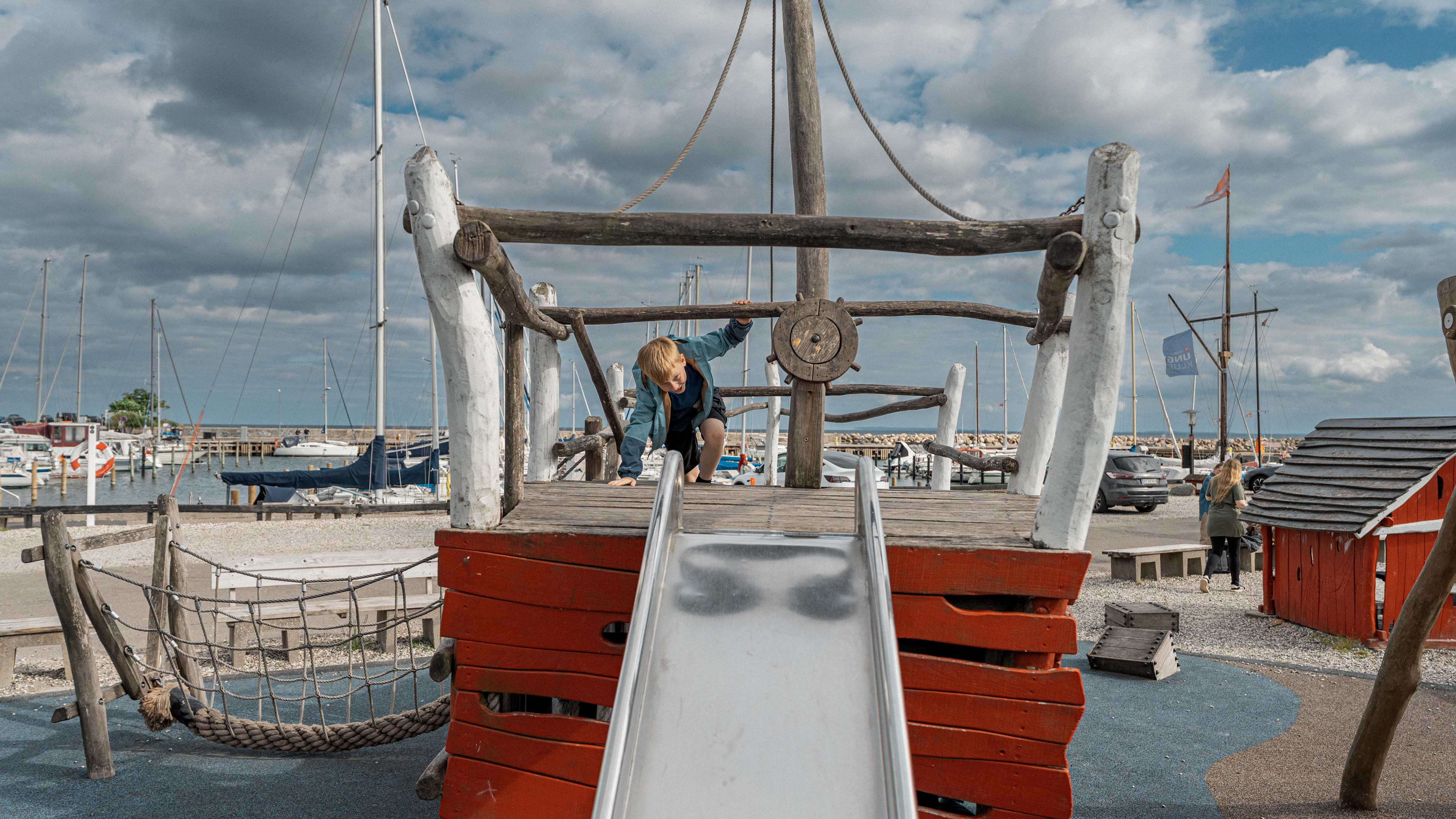 Legeplads på Rødvig Havn
