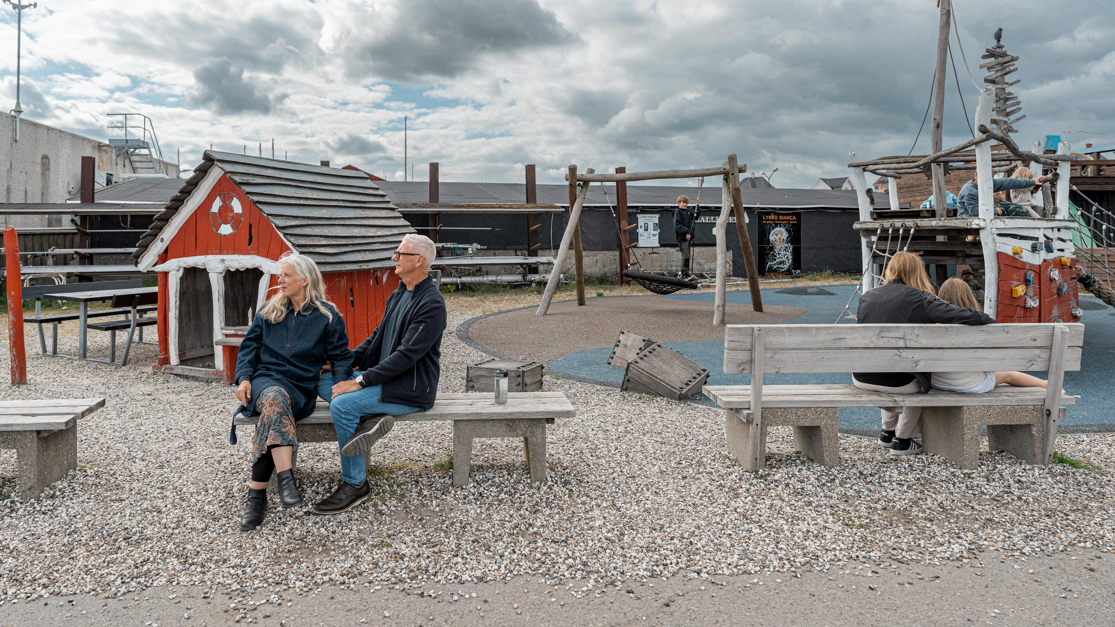 Legeplads på Rødvig Havn