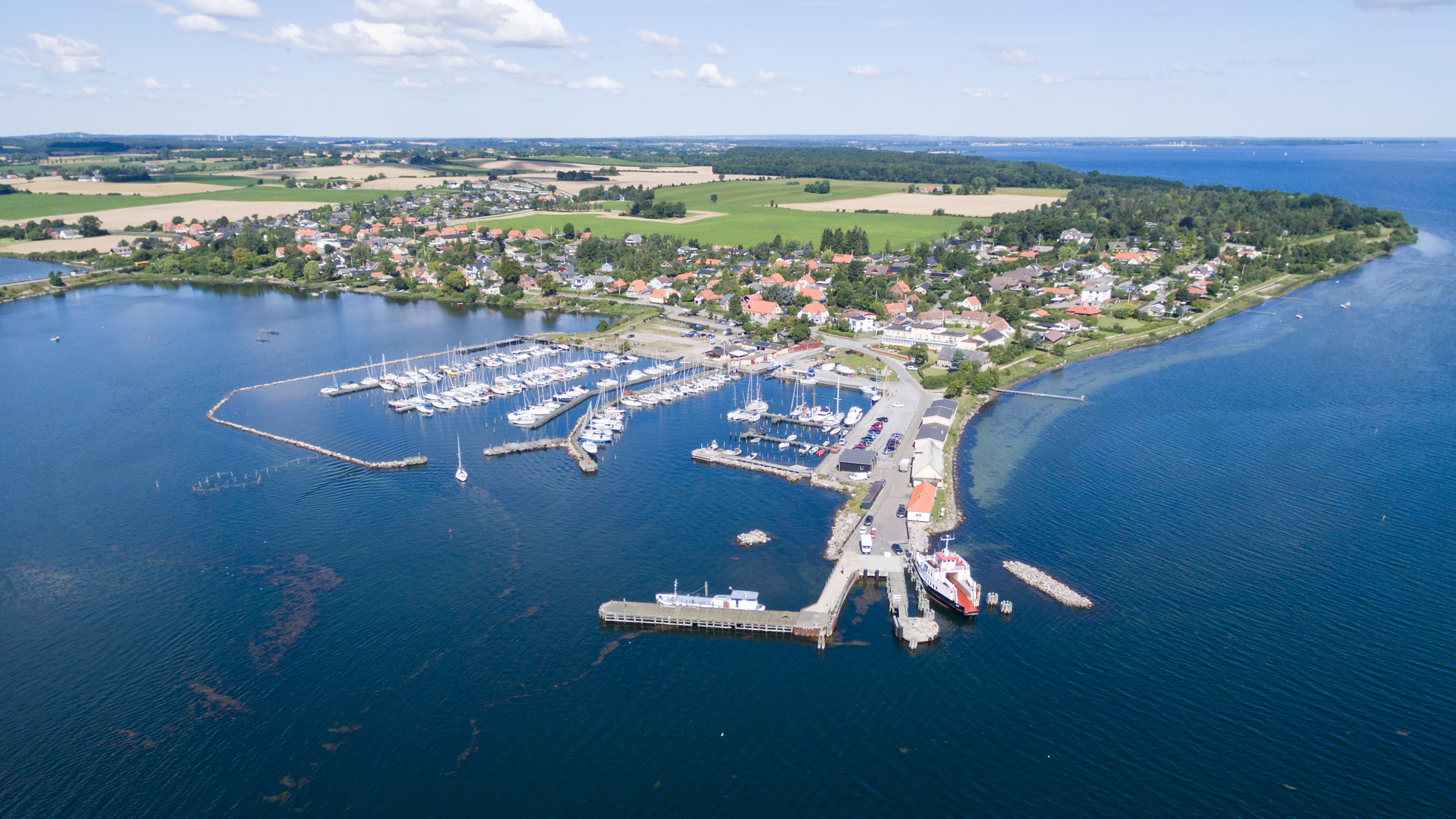 Kalvehave Hafen