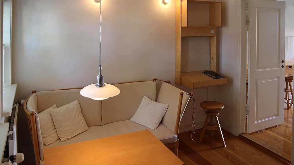 Das Wohnzimmer im Ferienhaus Torvet 15 in Bogense