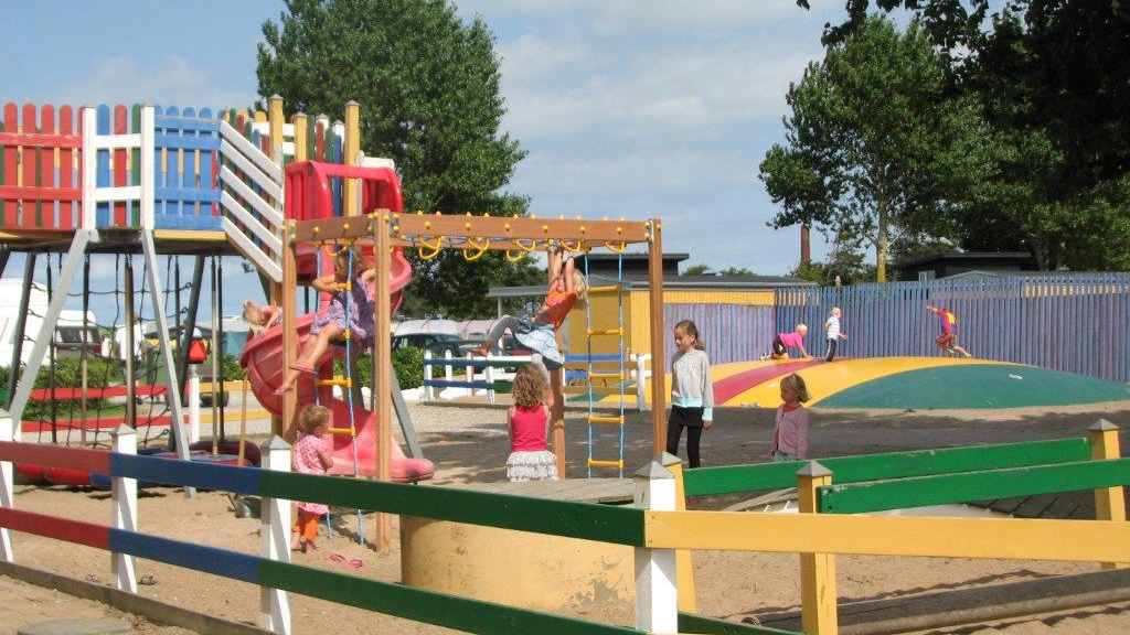 Legepladsen ved Kyst Camping Bogense