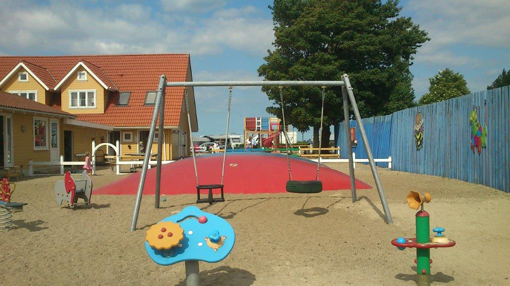 Legepladsen ved Kyst Camping Bogense