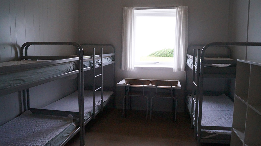 Der Schlafbereich des Skåstrup Strand Camps ist perfekt für Schulklassen auf Tour