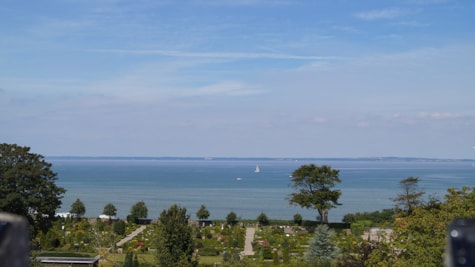 Вид на море з водонапірної вежі Богенсе