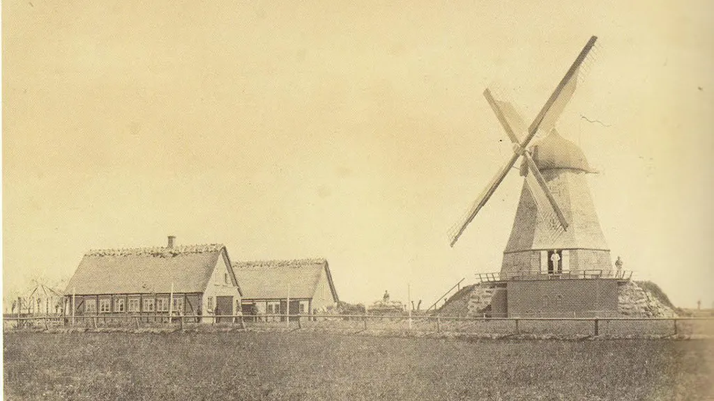 Photo from the old days of Uggerslev mill