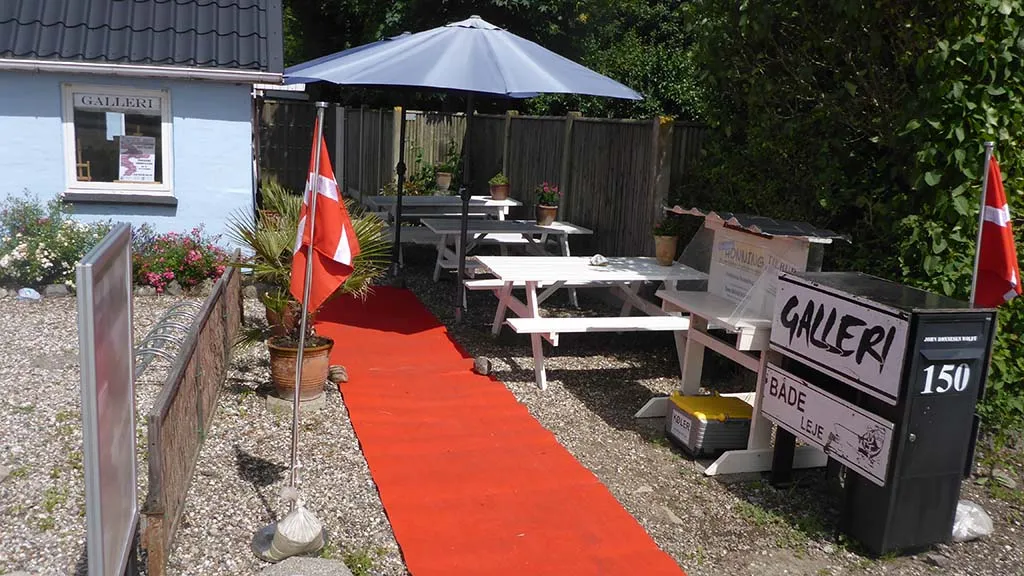 The red carpet for Galleri Klintebjerg