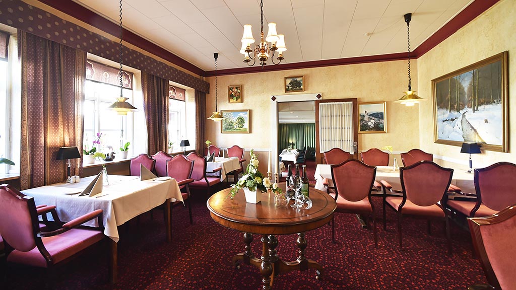 The restaurant at Bogense Hotel