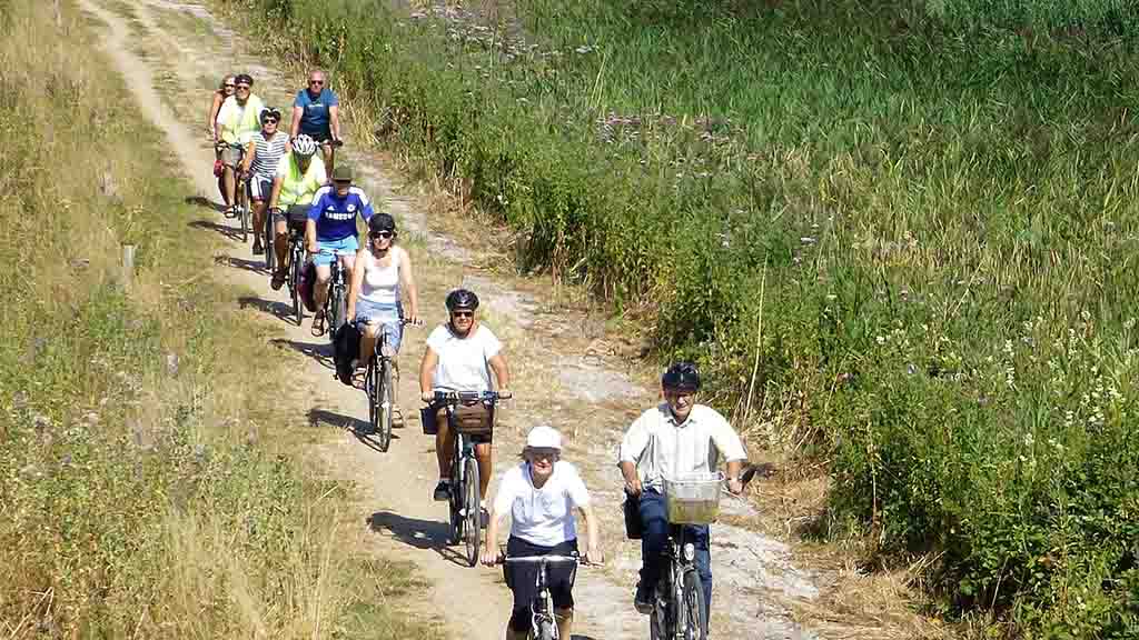 auf einer Radtour mit Turismens Venner Nordfyn