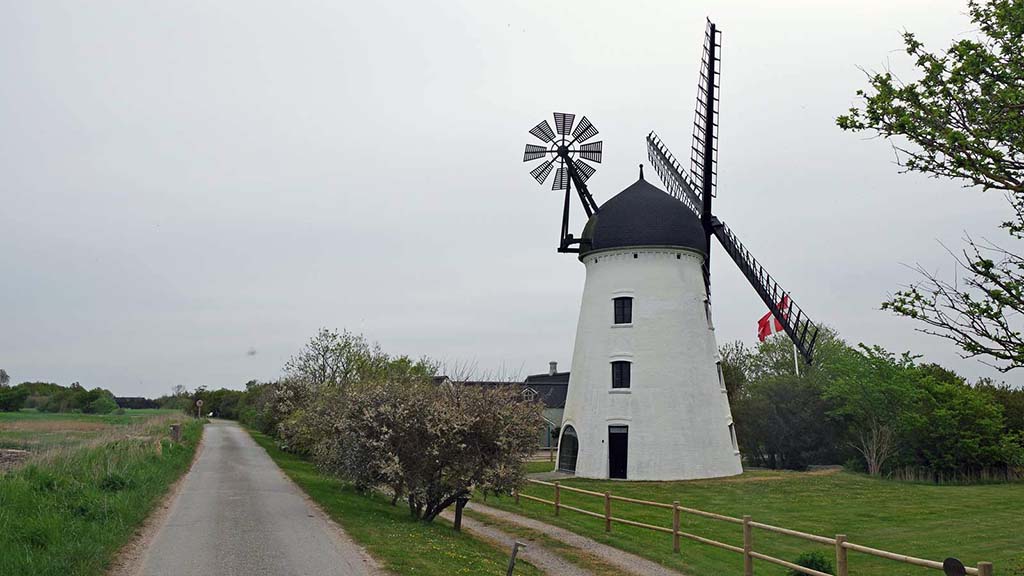 Stegø Mill on the Castle route North Funen