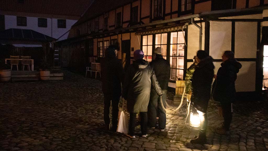 Nachtwanderung in Bogense