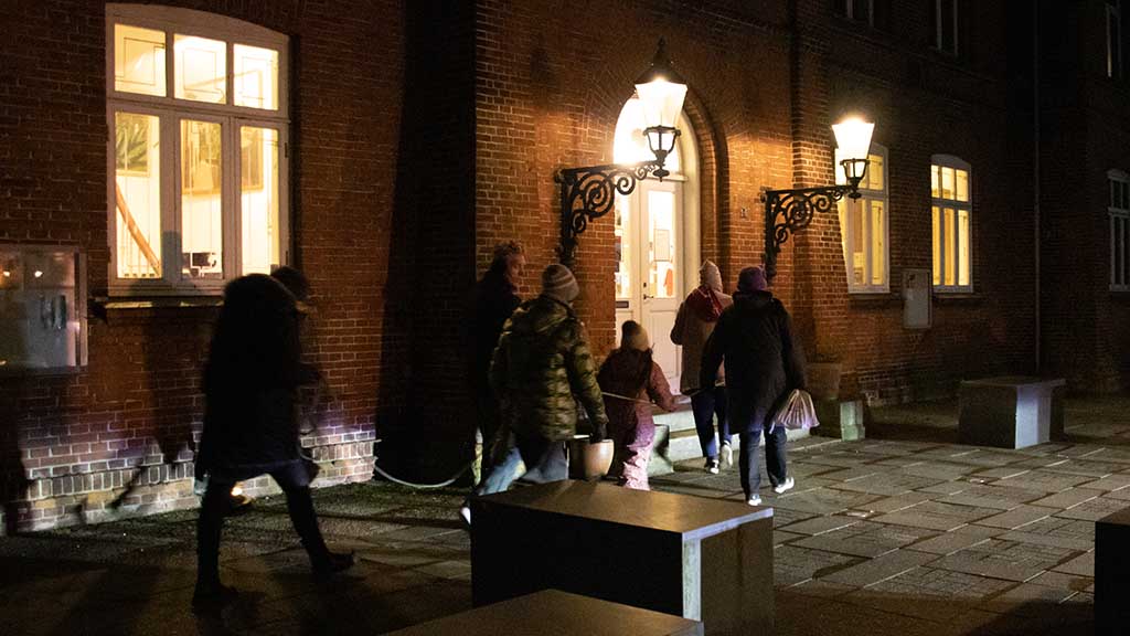 Nachtwanderung in Bogense