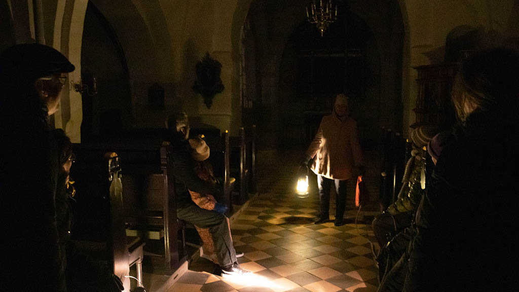 Nachtwanderung in Bogense