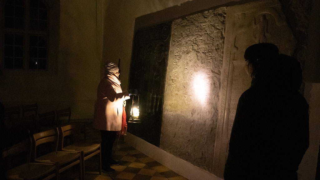 Nachtwanderung in Bogense