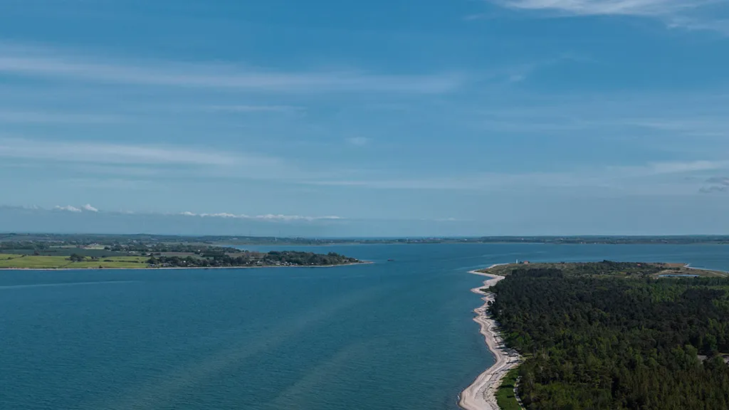 Gabet mellem Kattegat og Odense Fjord