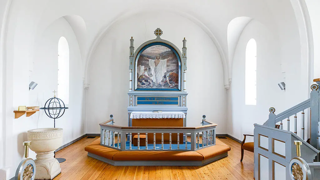 Gerskov Church's altar