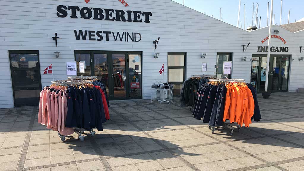 Die Fassade von WestWind Bogense