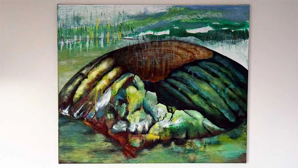 The work Island by artist Karen Engholm Jensen
