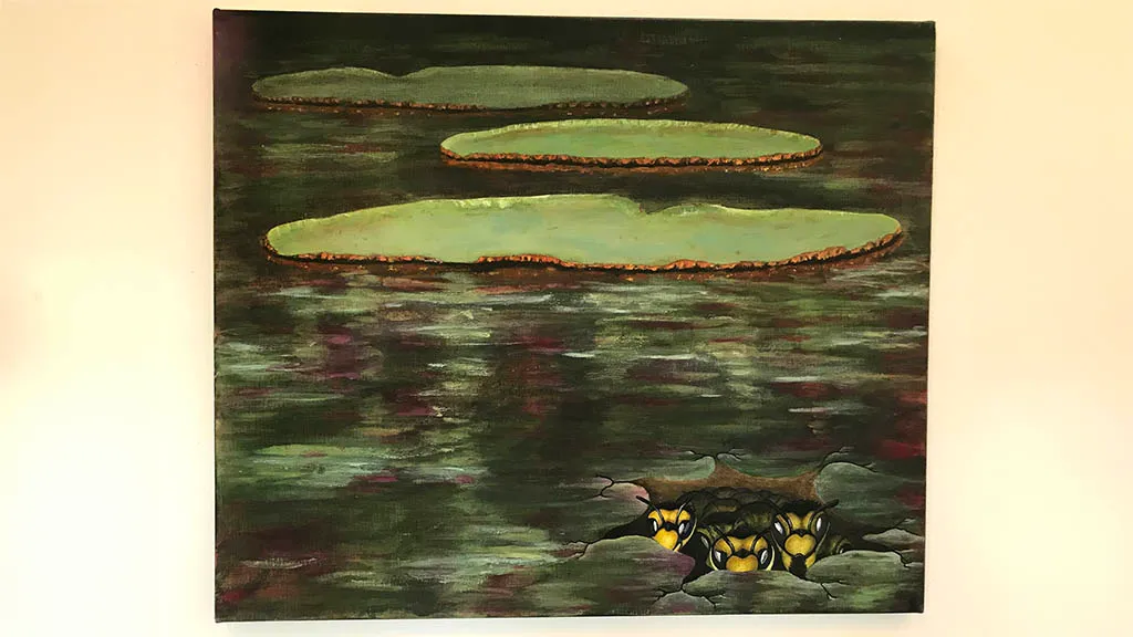 The work "habitat confusion" by artist Karen Engholm Jensen