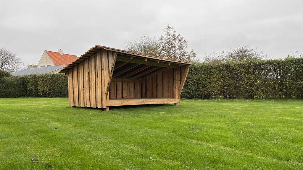 Shelter in Nørreby with green front lawn