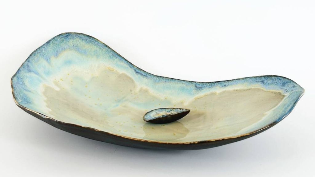 Blue mussel platter - CLAY by Tina Marie