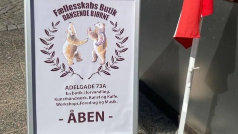 En hygge butik i Bogense by.