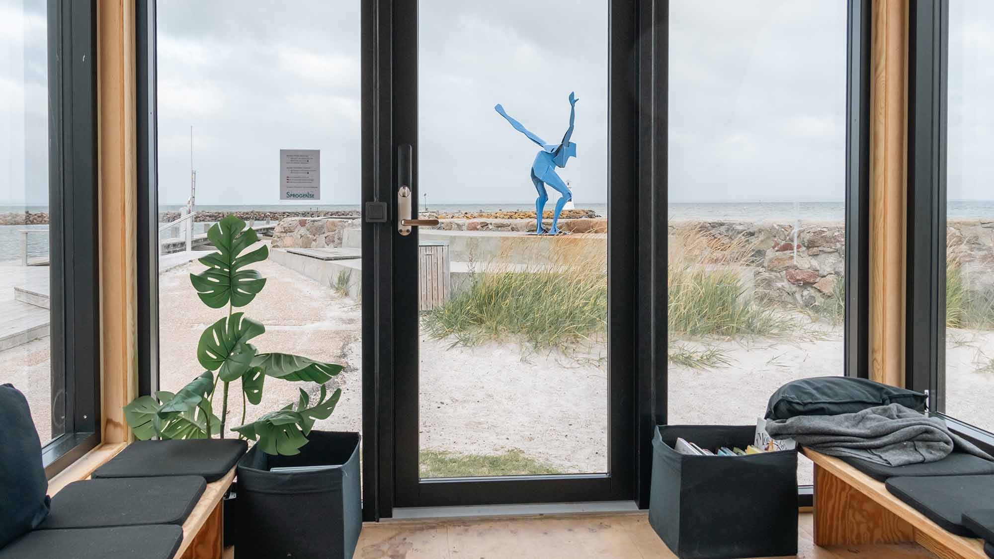 SPROGENSEs læsehule på Bogense Havn