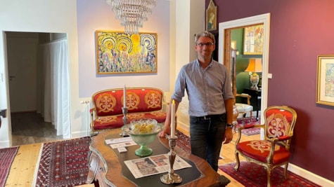 Kunstner Martin Massenbach i Bogense