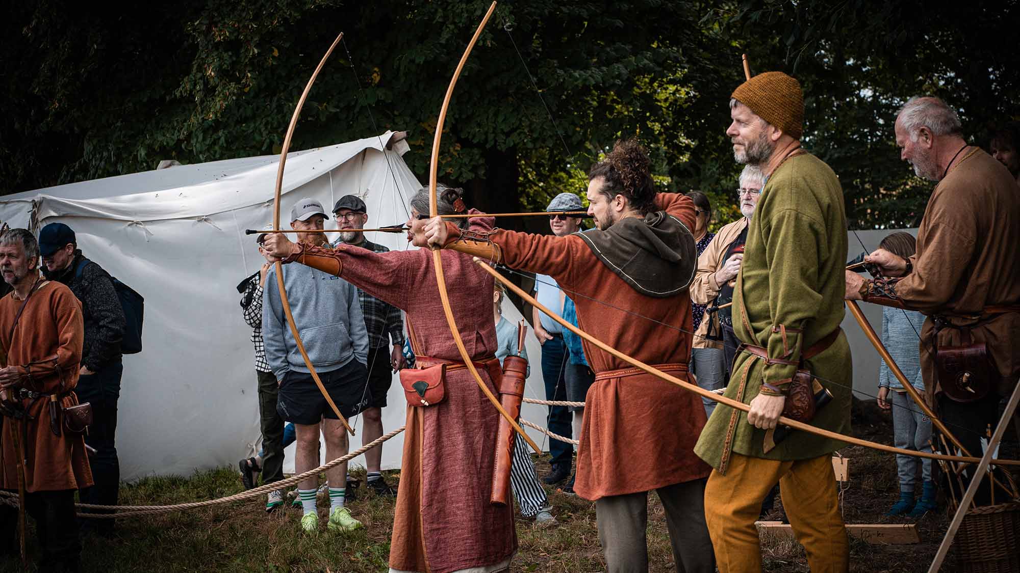 Nordfyn Viking Market with archery