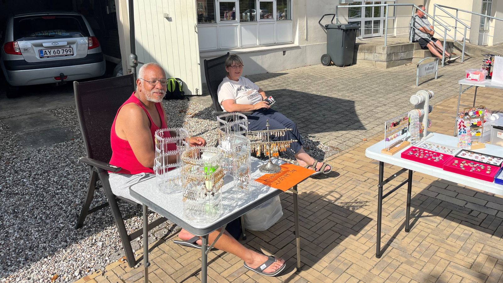Stand til blomme- og musikfestival Søndersø