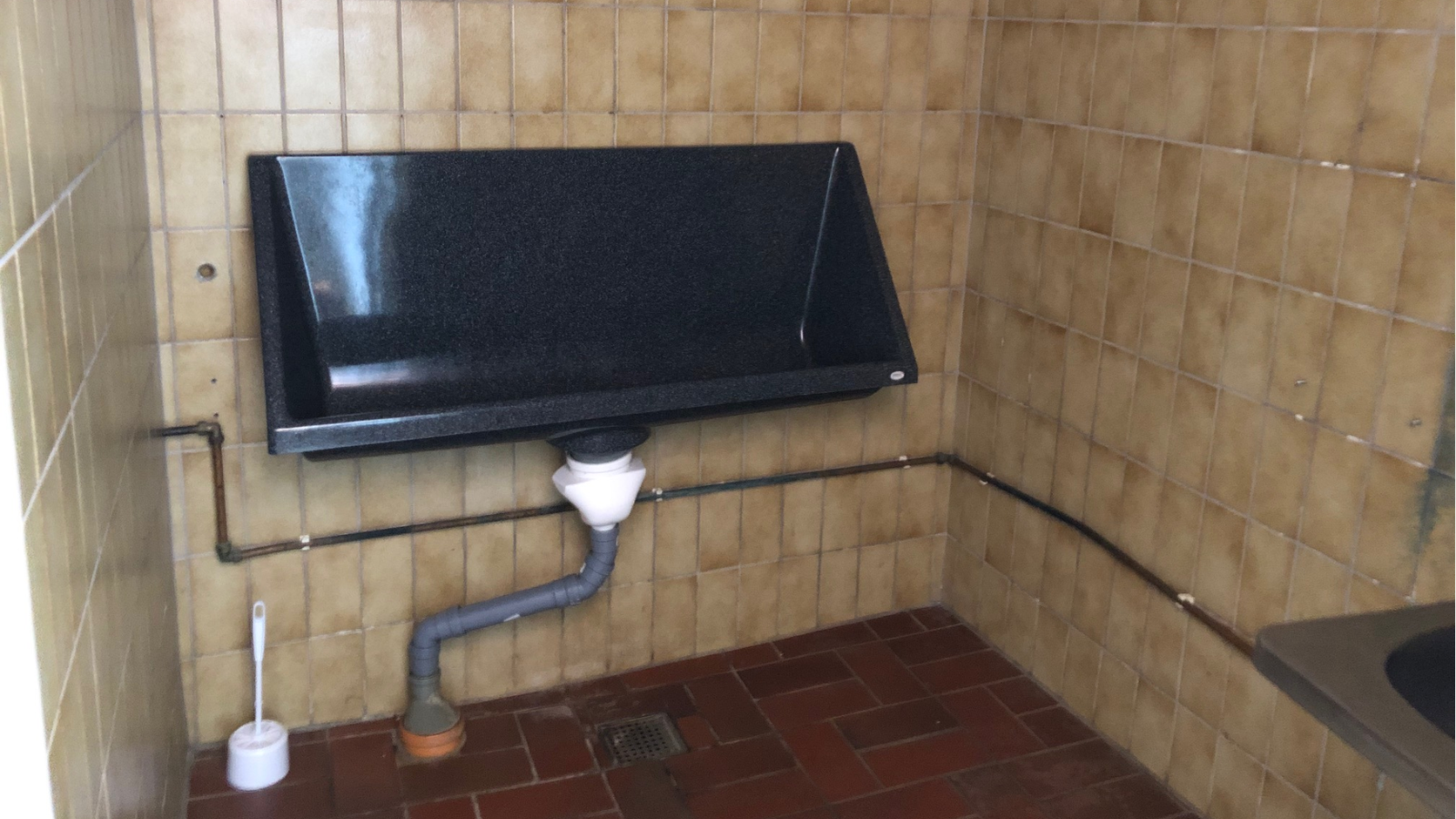 Offentligt toilet på Torvet i Bogense
