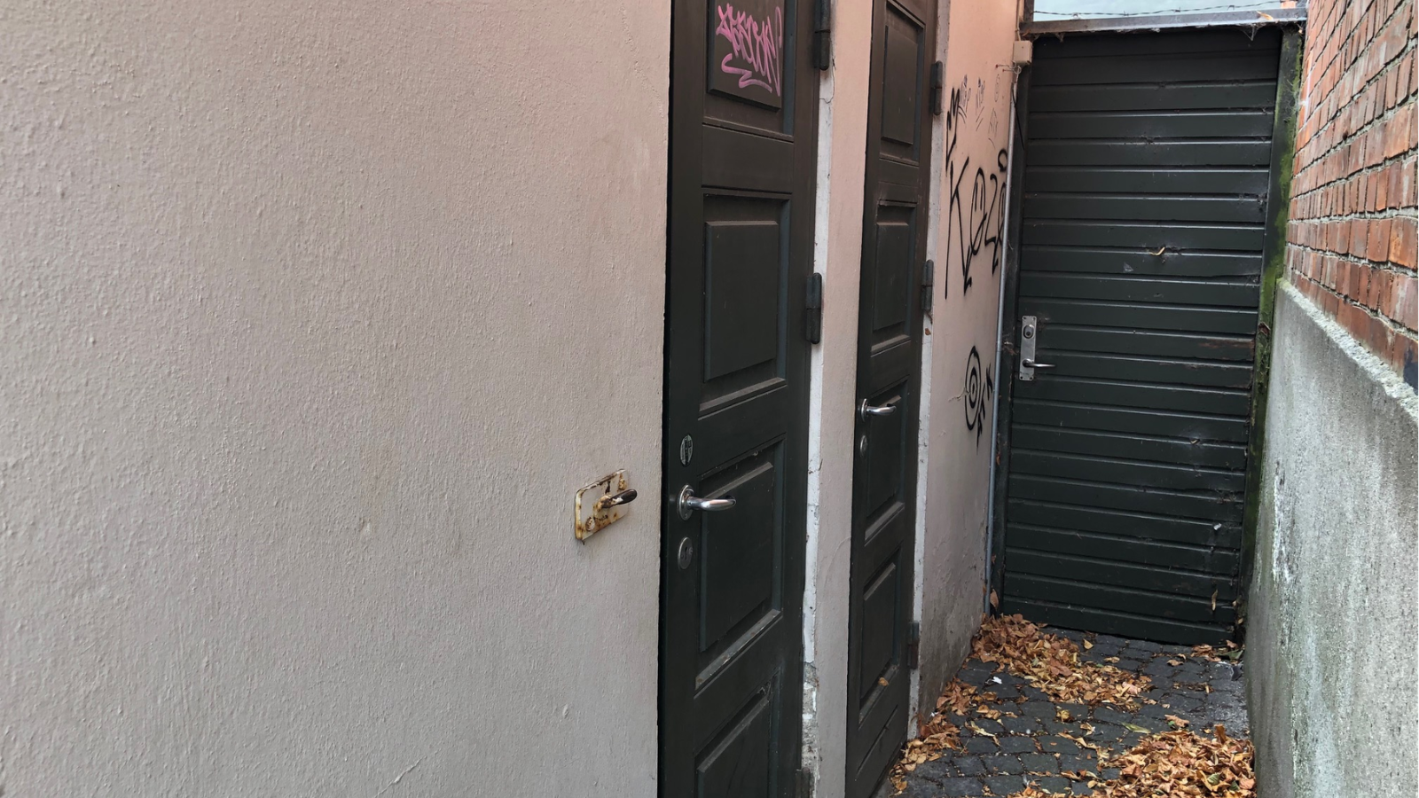 Offentligt toilet på Torvet i Bogense