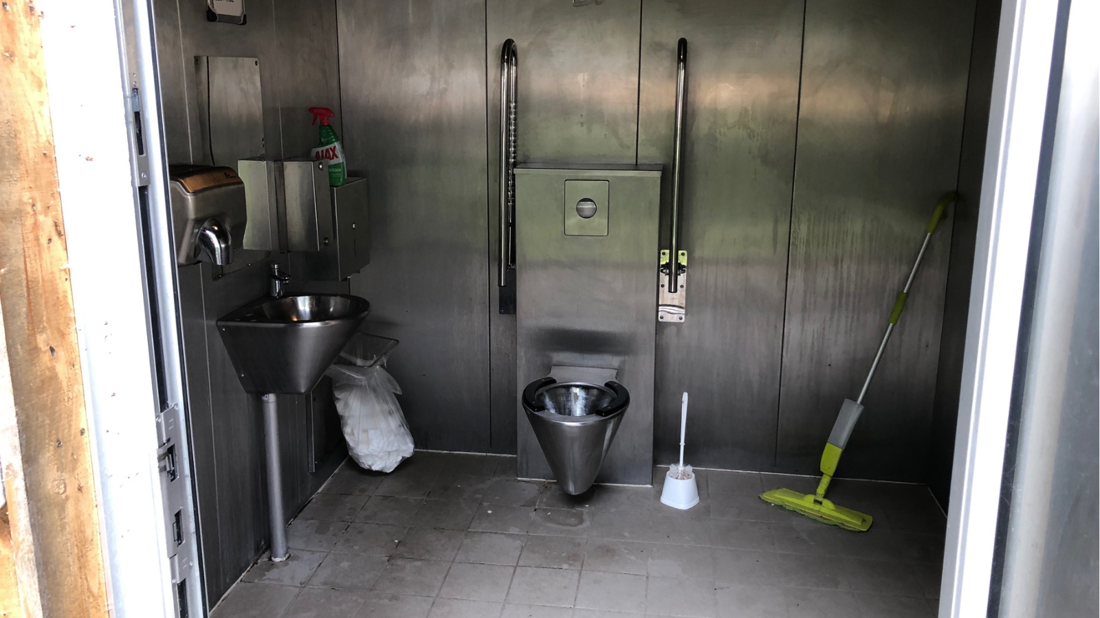 Öffentliche Toilette bei Glavendruplunden