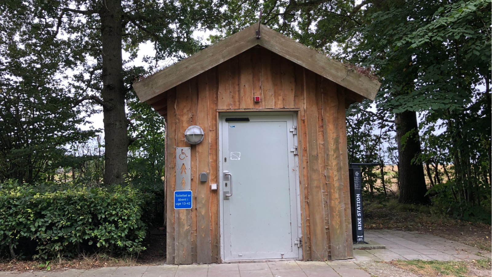 Öffentliche Toilette bei Glavendruplunden